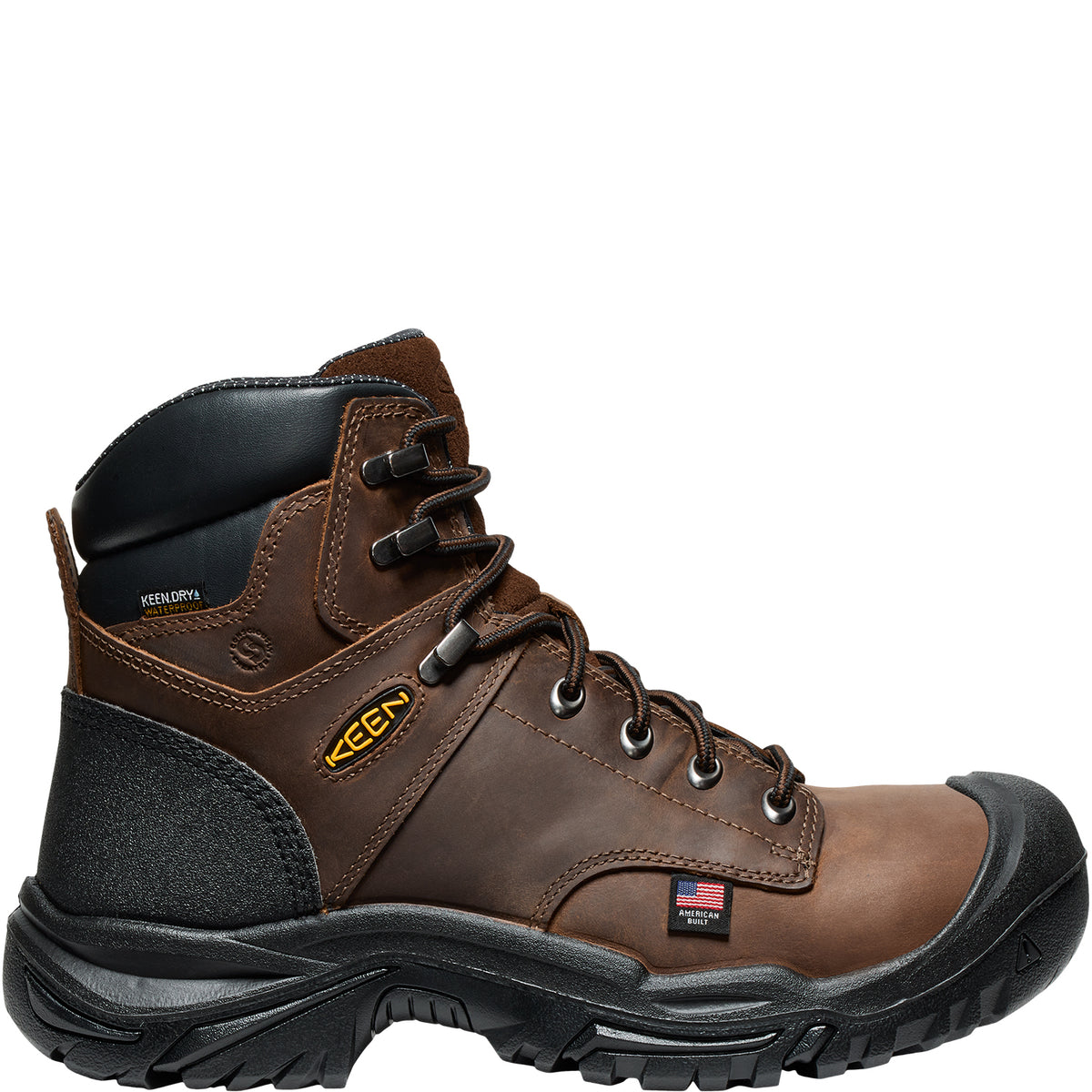 KEEN Utility Men's Mt Vernon II 6" Waterproof Steel Toe Work Boot