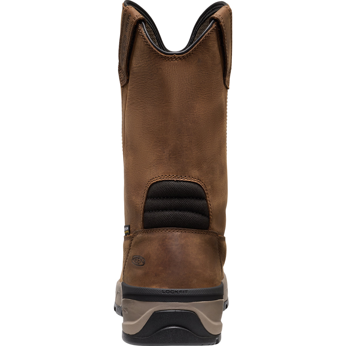 KEEN Utility Men's Flatland Pull-On Waterproof Carbon Toe Work Boot