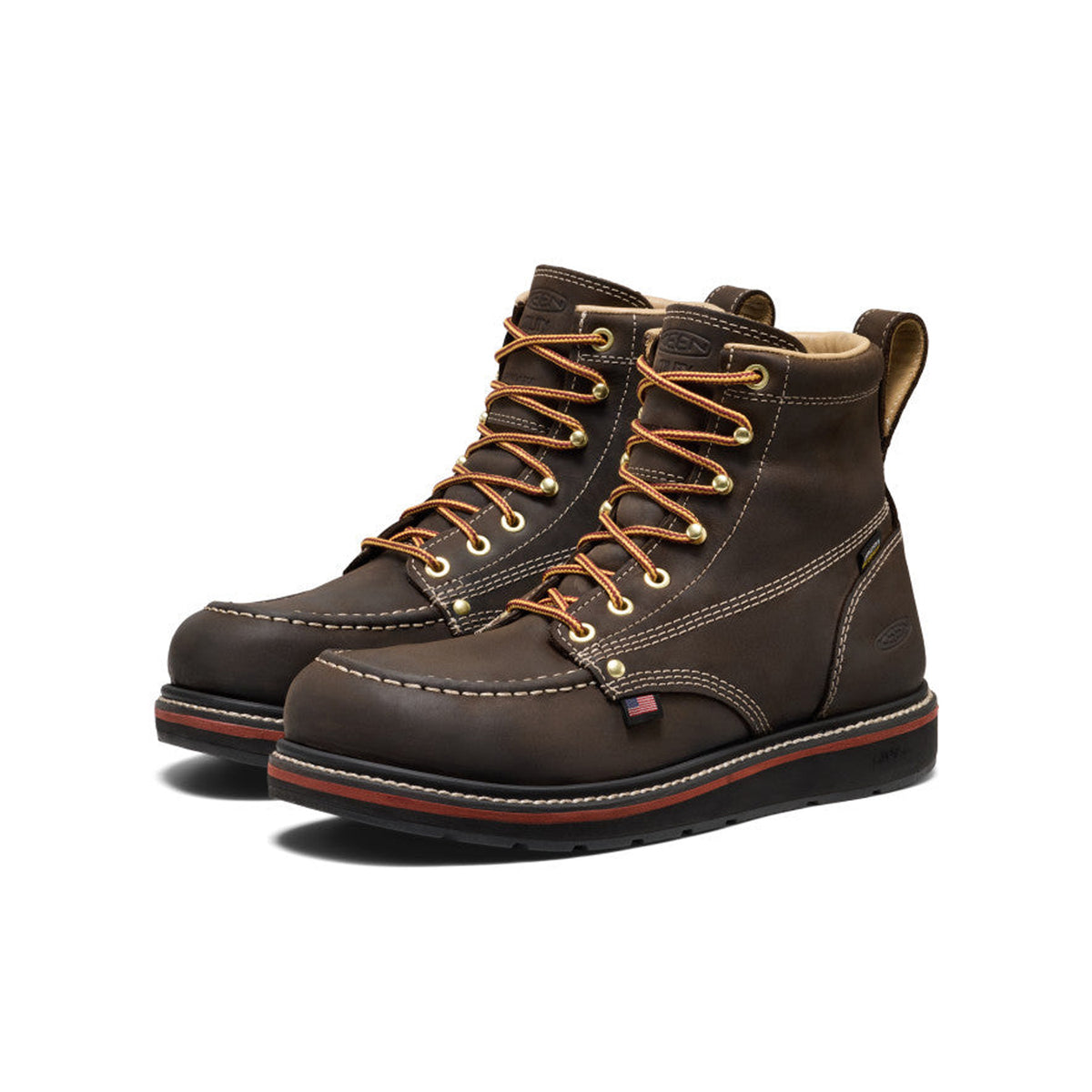 KEEN Utility Men's Liberty 6" Waterproof Boot Carbon Toe Work Boot