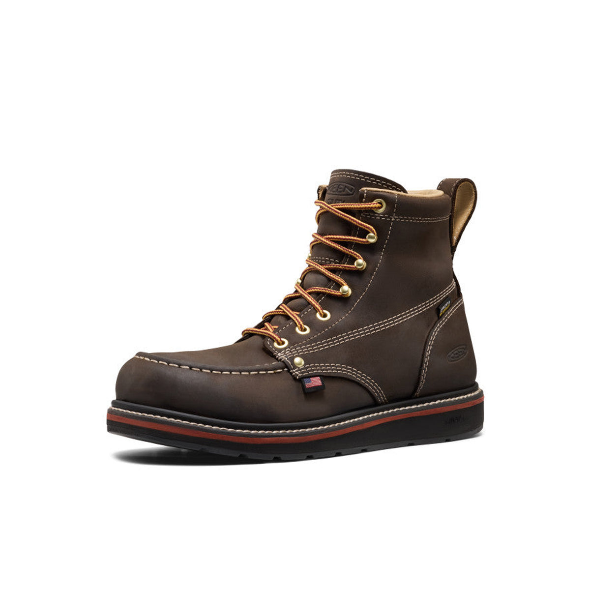 KEEN Utility Men's Liberty 6" Waterproof Boot Carbon Toe Work Boot