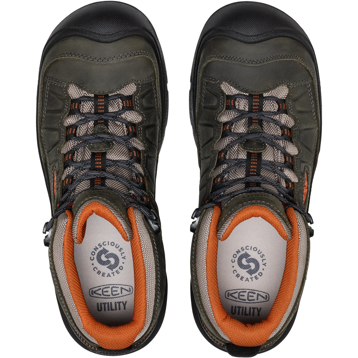 KEEN Utility Men's Targhee IV Waterproof Work Carbon Toe Work Boot Work Boots KEEN Utility