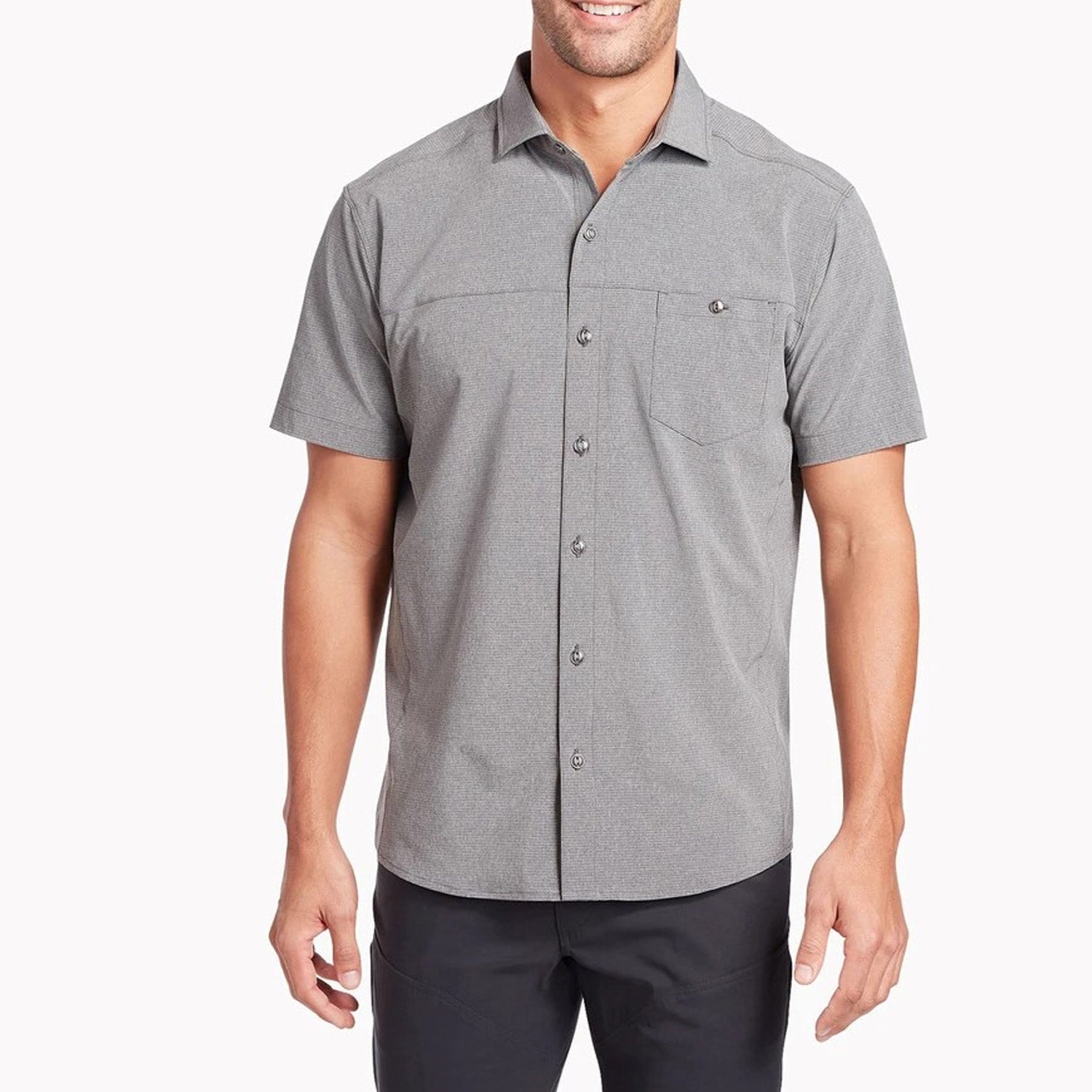 KÜHL Men's Optimzr™ UPF40 Short Sleeve Work Shirt - Work World - Workwear, Work Boots, Safety Gear