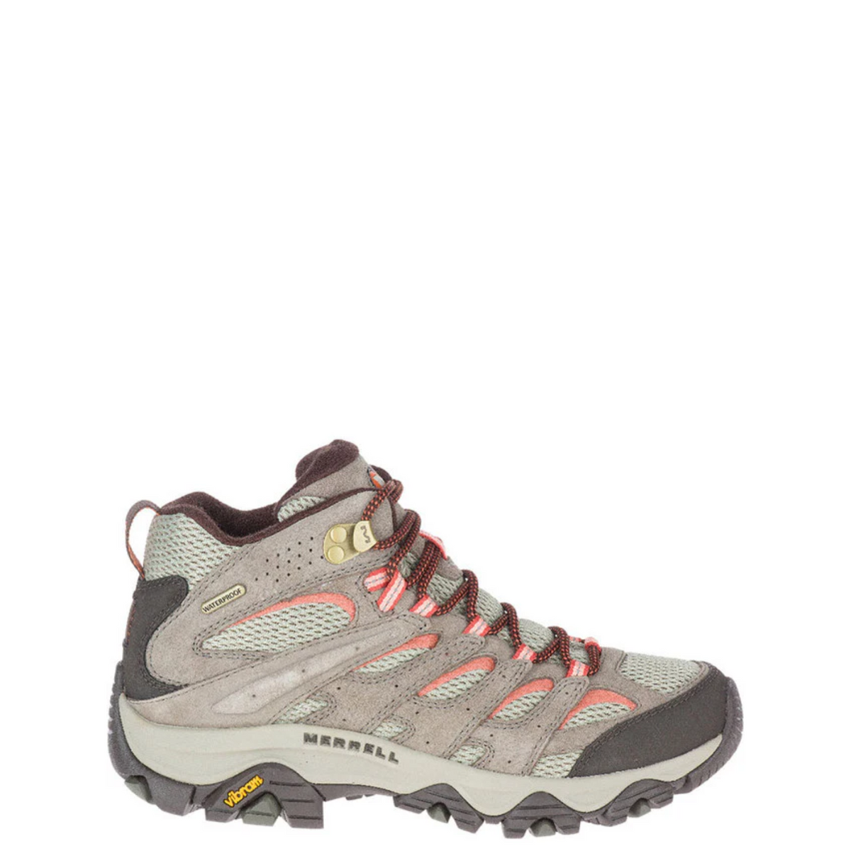 Merrell Women's Moab 3 Waterproof Mid Boot Work Boots Merrell Bungee Cord 10 M