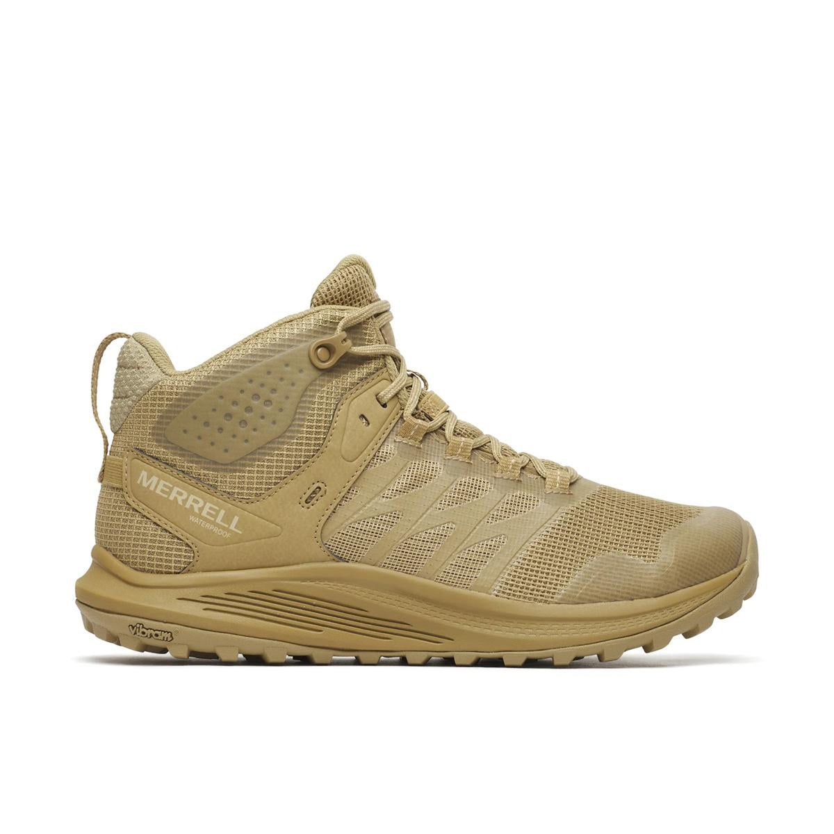 Merrell Work Men's Nova 3 Mid Tactical Waterproof Soft Toe Work Boot Work Boots Merrell Work Coyote 10 W