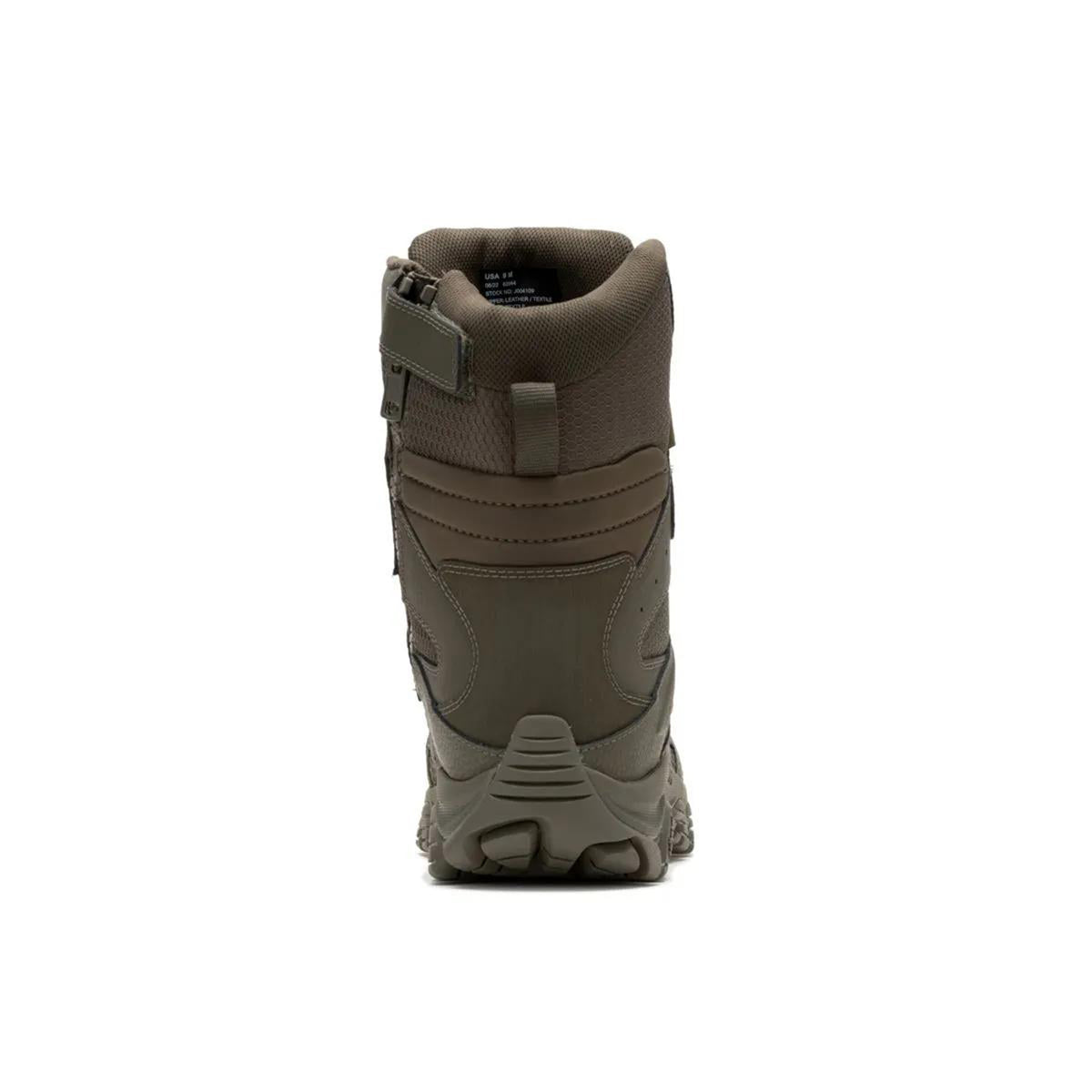 Merrell Men's Moab 3 8" Tactical Zip Waterproof Boot Work Boots Merrell