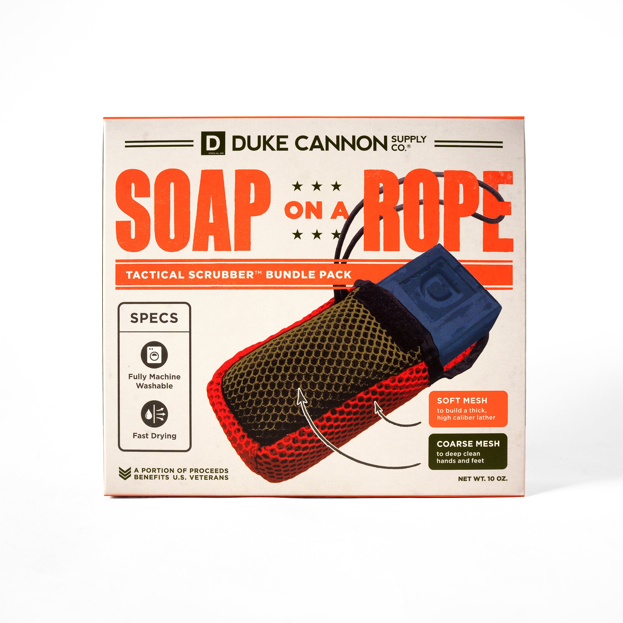 Duke Cannon Tactical Scrubber + Soap Bundle Set - Work World - Workwear, Work Boots, Safety Gear
