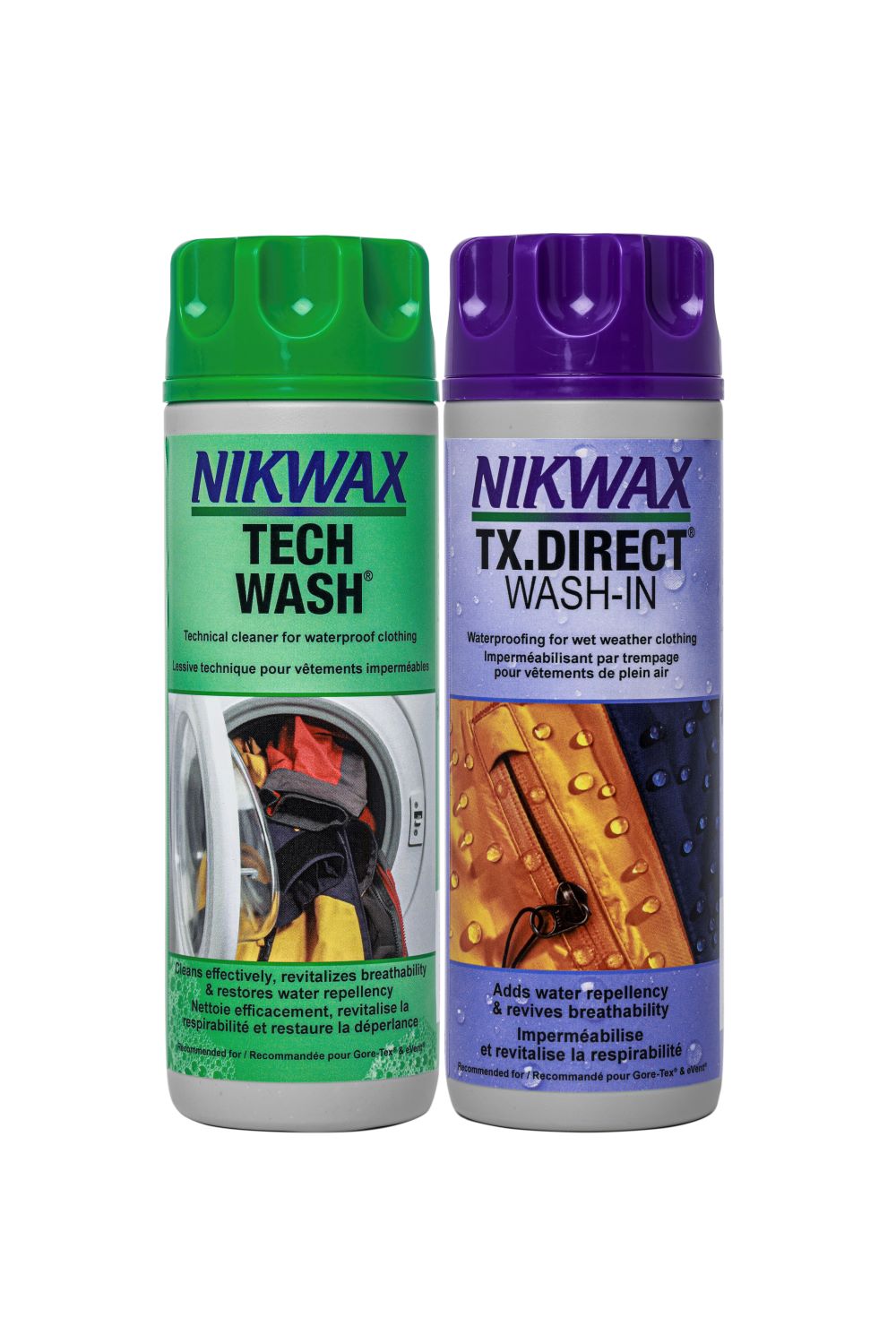 Nikwax Hardshell Clean/Waterproof DUO-Pack