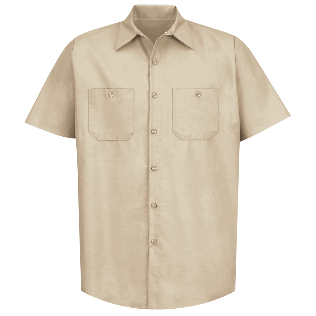 Red Kap Men&#39;s Industrial Short Sleeve Work Shirt - Work World - Workwear, Work Boots, Safety Gear