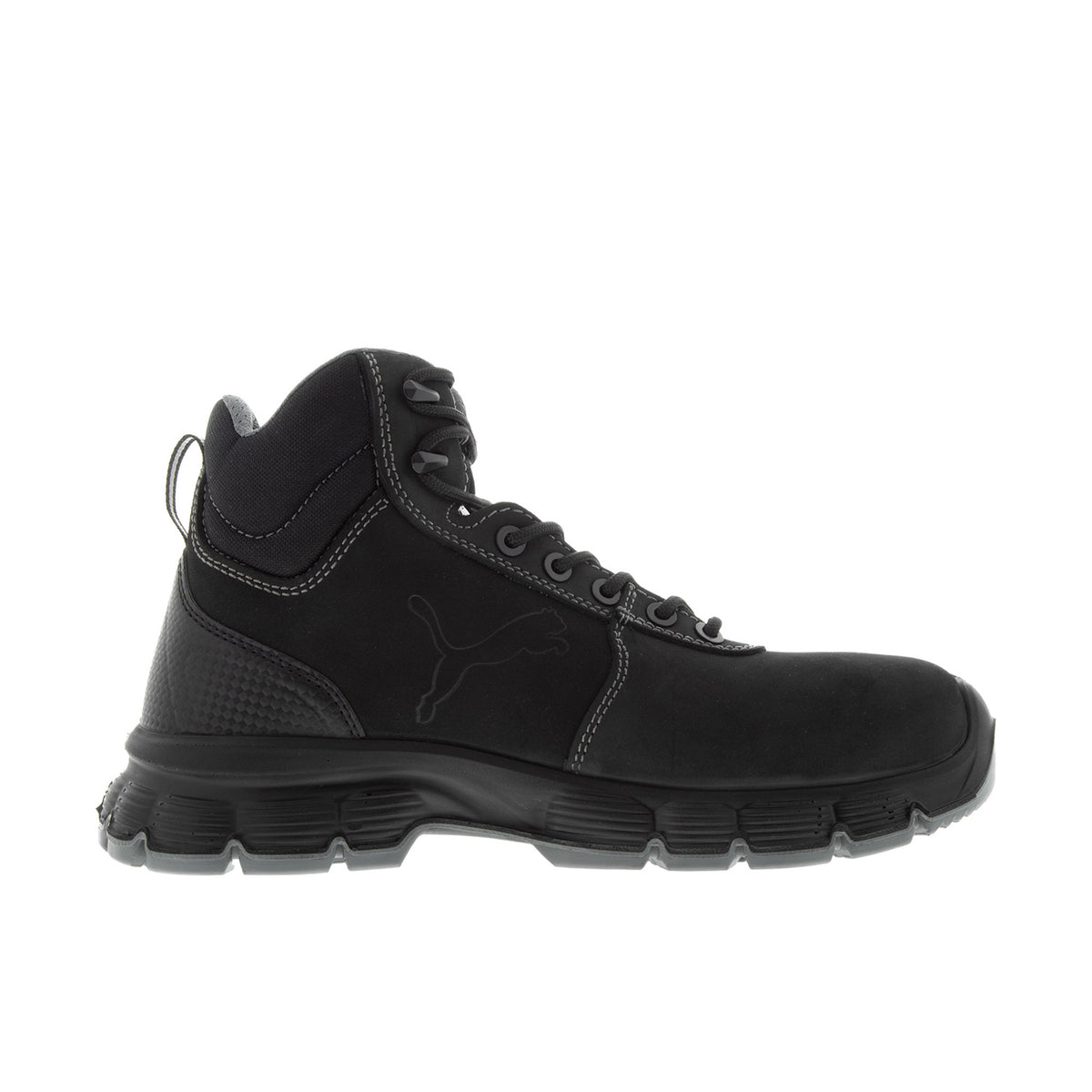 PUMA Safety Men's Condor Mid Steel Toe Work Boot Work Boots PUMA Safety Black 10 M