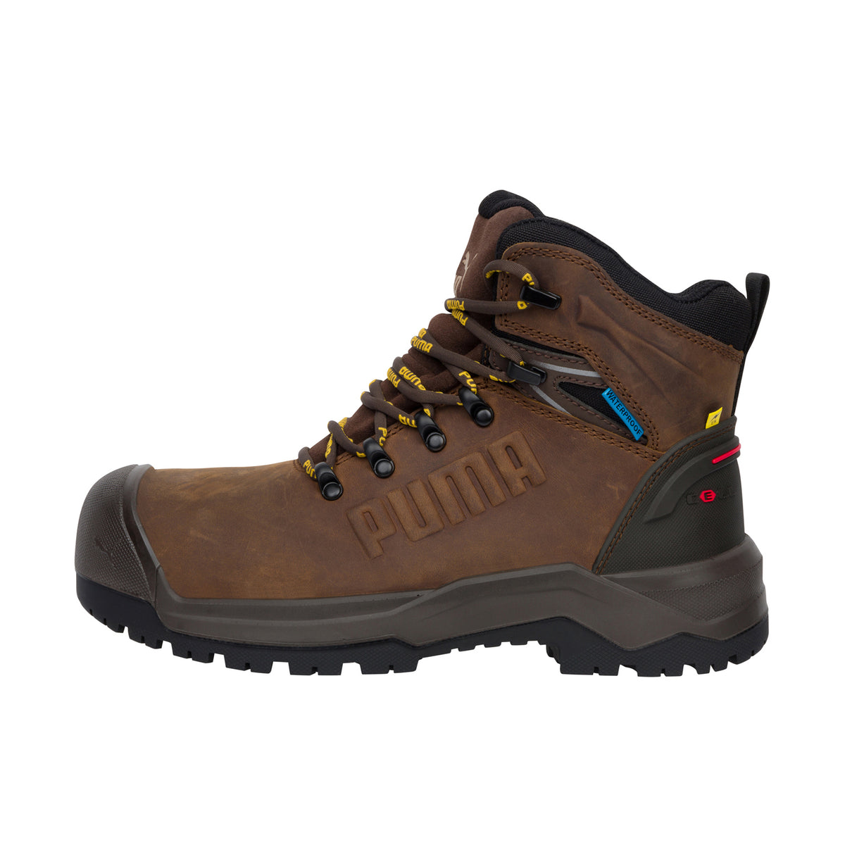 PUMA Safety Men's Iron HD Mid 6" Comp Toe Work Boot Work Boots PUMA Safety