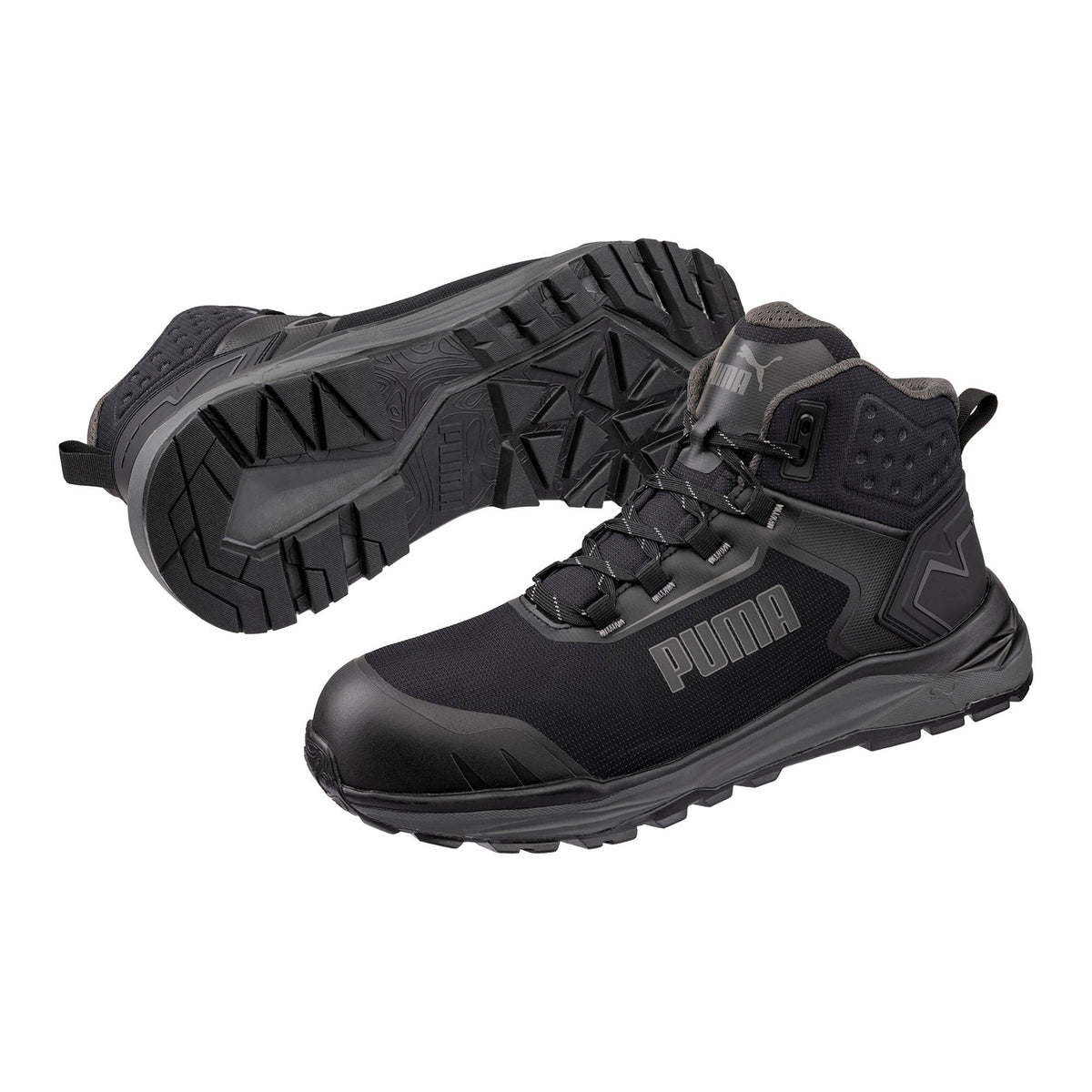 PUMA Safety Men's Fusion Mid Work Shoe Comp Toe Work Boot