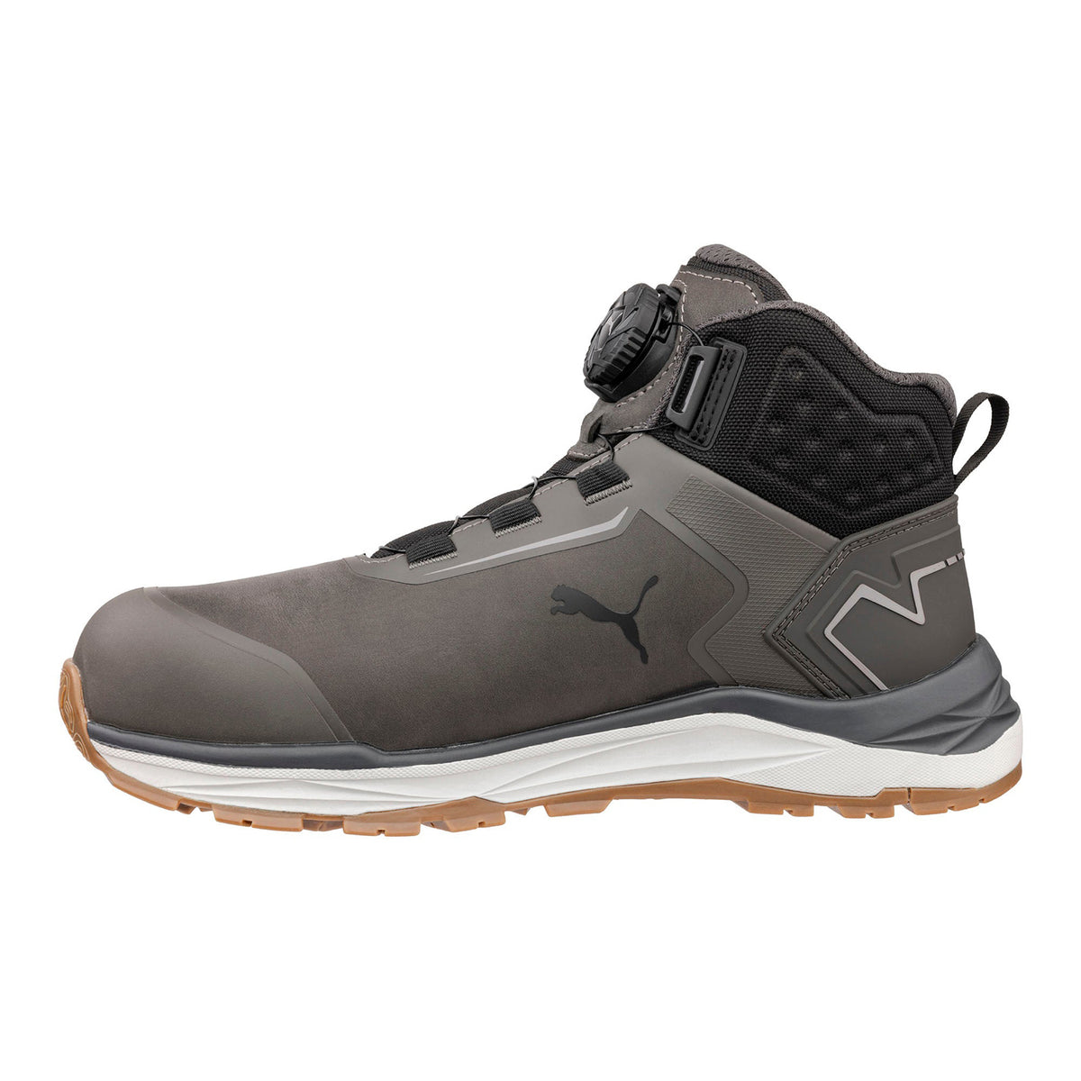 PUMA Safety Men's Fusion Disc Mid Comp Toe Work Boot