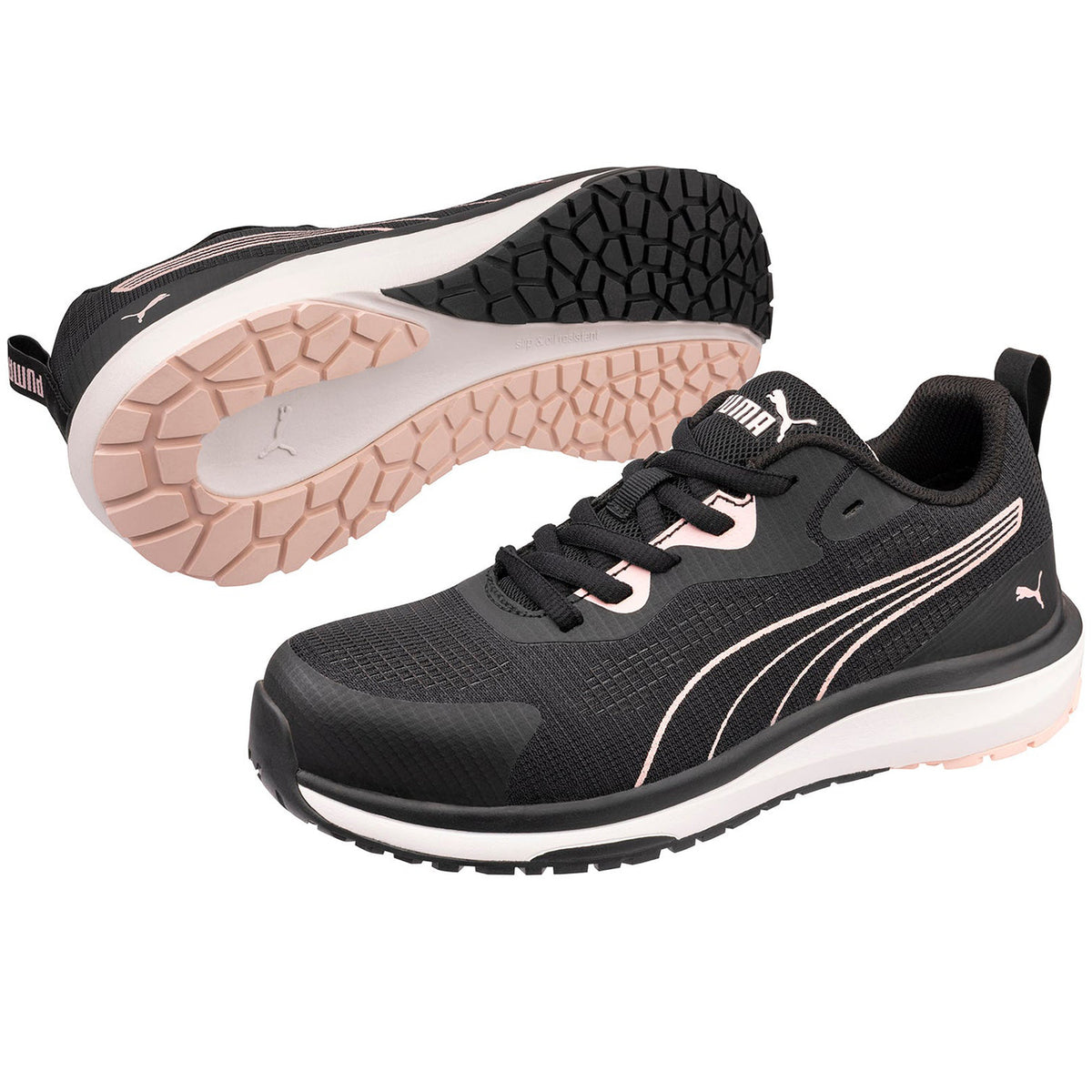 PUMA Safety Women's Celerity Knit 2.0 Low SD Steel Toe Work Shoe