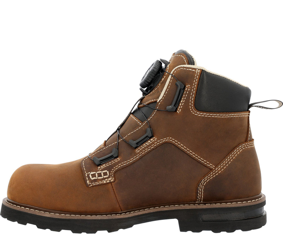 Rocky Men's Grindstone XTR BOA® 6" Waterproof Comp Toe Work Boot Work Boots Rocky