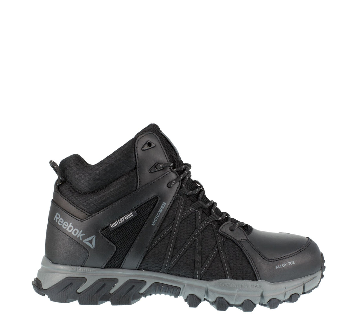Reebok Work Men&#39;s Trailgrip Waterproof EH Alloy Toe Mid Work Boot - Work World - Workwear, Work Boots, Safety Gear