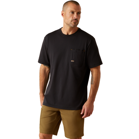 Ariat Men&#39;s Rebar Workman Victory Eagle Short Sleeve T-Shirt - Work World - Workwear, Work Boots, Safety Gear