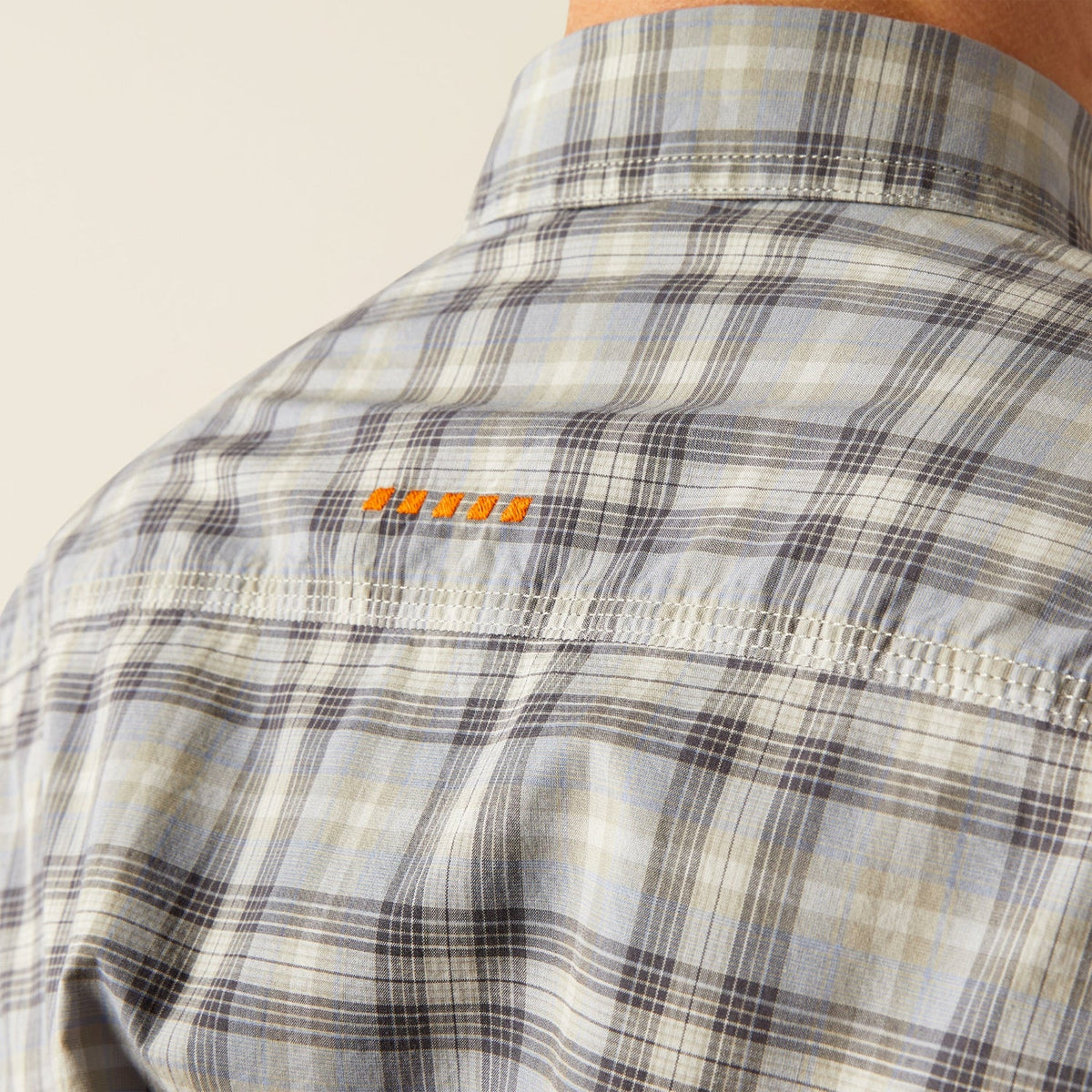 Ariat Men's Made Tough Durastretch Button-Down Short Sleeve Work Shirt Work Shirts Ariat