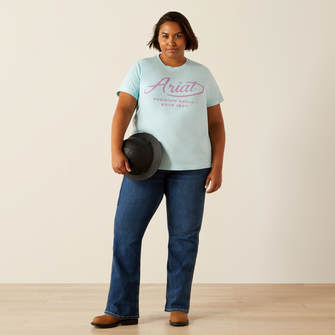 Ariat Women's Rebar CottonStrong Logo Graphic Short Sleeve T-Shirt T-Shirts Ariat