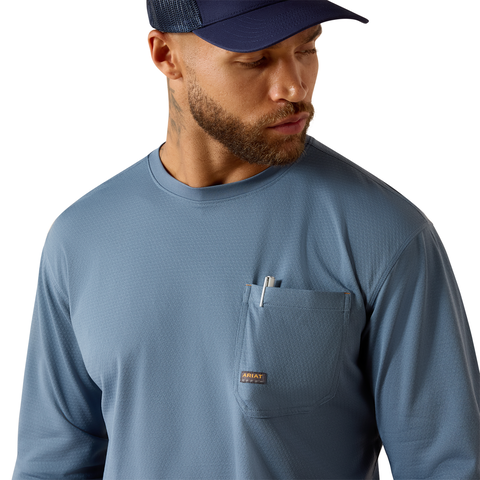 Ariat Men's Rebar Heat Fighter Long Sleeve T-Shirt Long Sleeve T-Shirts Ariat