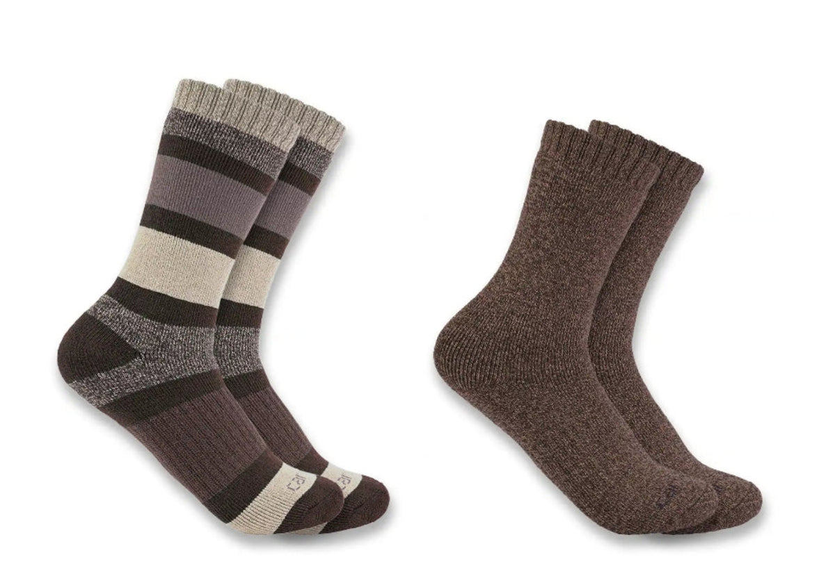 Carhartt Women's Heavyweight Crew Sock 2 Pack - Work World - Workwear, Work Boots, Safety Gear