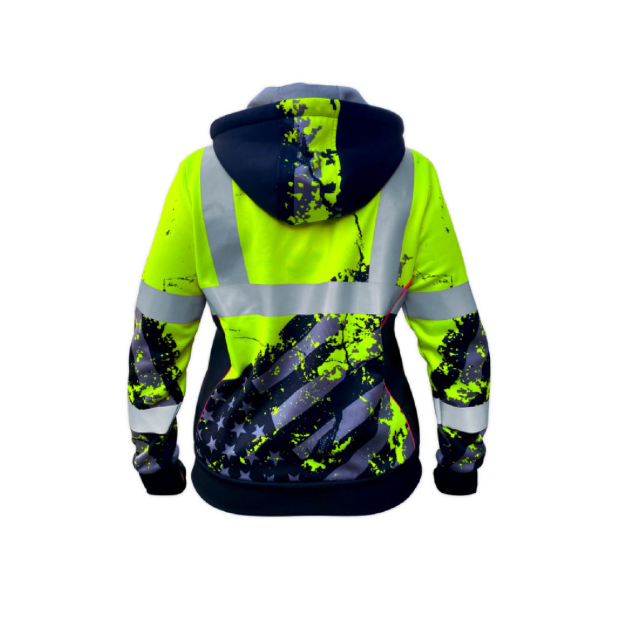 SafetyShirtz Women's SS360º American Grit Class High Visibility