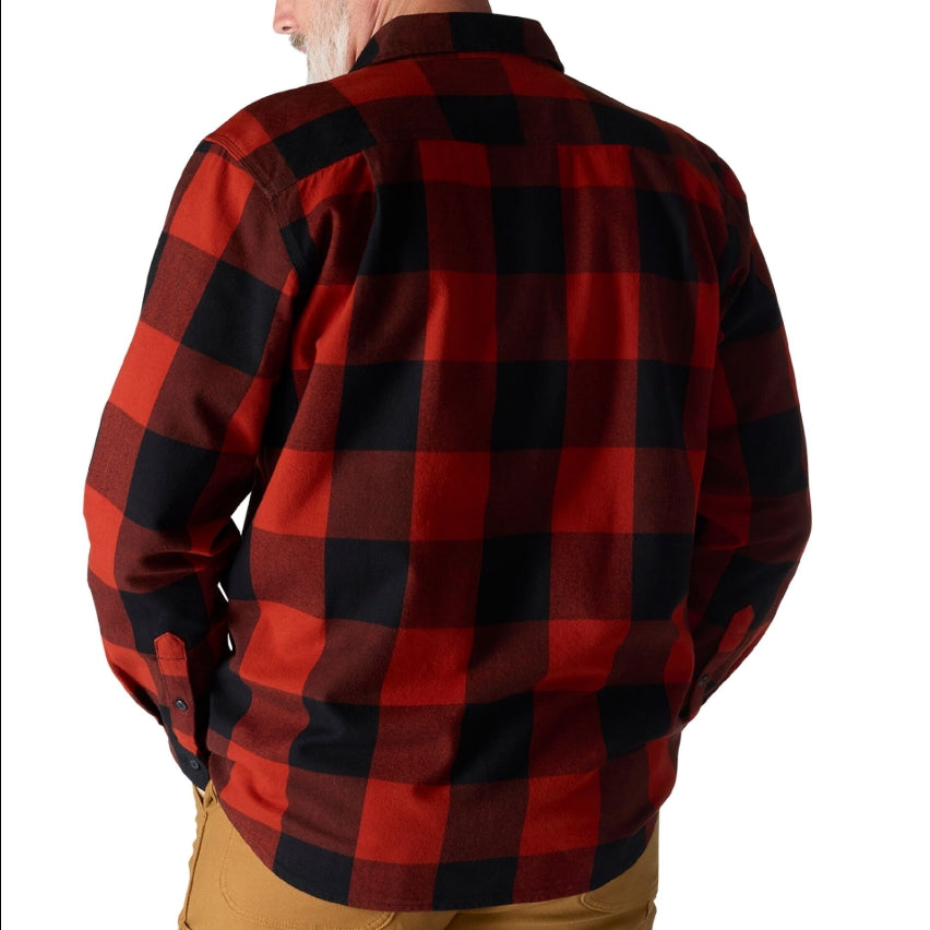 Carhartt Men's Loose Fit Heavyweight Long Sleeve Flannel Plaid Work Shirt - Work World - Workwear, Work Boots, Safety Gear