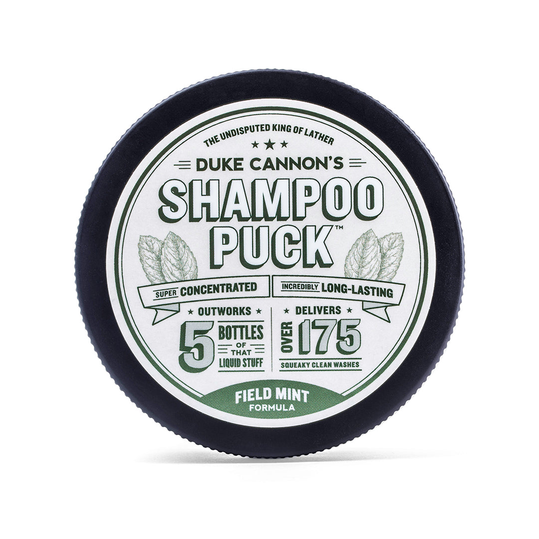 Duke Cannon Field Mint Shampoo Puck - Work World - Workwear, Work Boots, Safety Gear