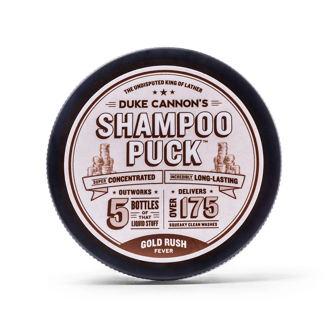 Duke Cannon Gold Rush Fever Shampoo Puck - Work World - Workwear, Work Boots, Safety Gear