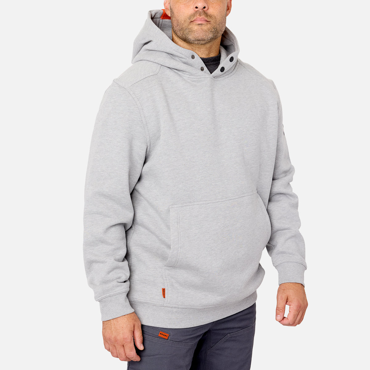 BRUNT Men's The Shevlin Water Resistant Workwear Hoodie Sweatshirts & Hoodies BRUNT