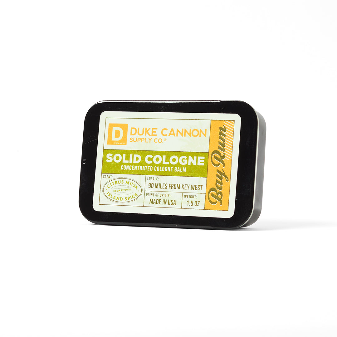Duke Cannon Bay Rum Solid Cologne - Work World - Workwear, Work Boots, Safety Gear