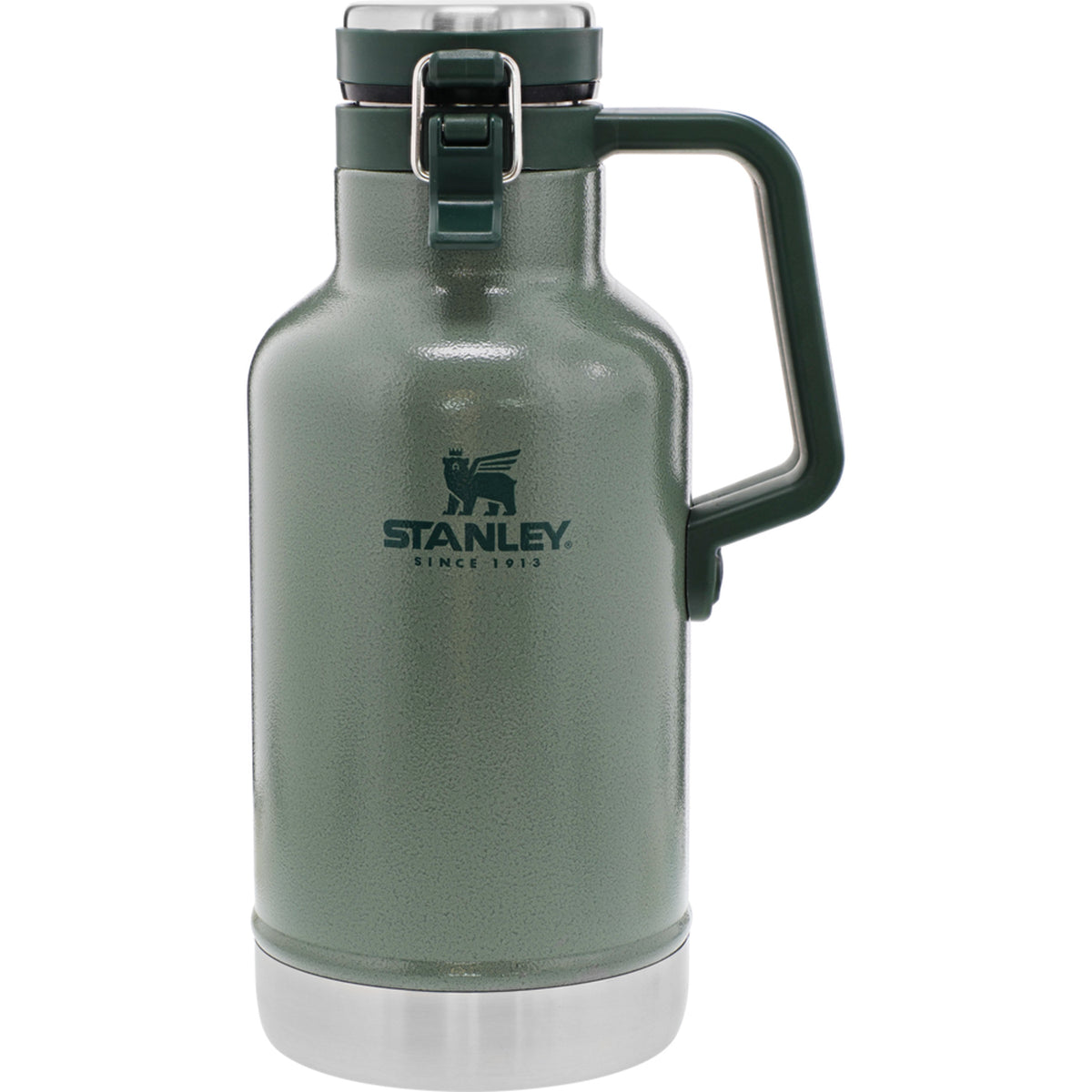 Stanley Classic Easy-Pour Growler | 64 oz Water Bottles & Jugs Stanley Hammertone Green OS