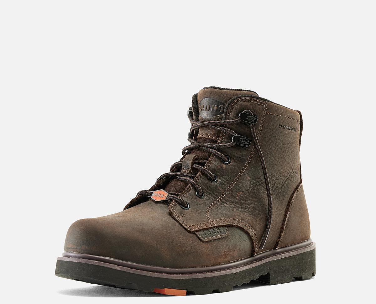 BRUNT Men's The Sullivan 6" Waterproof BRUNT Toe™ Work Boot Work Boots BRUNT