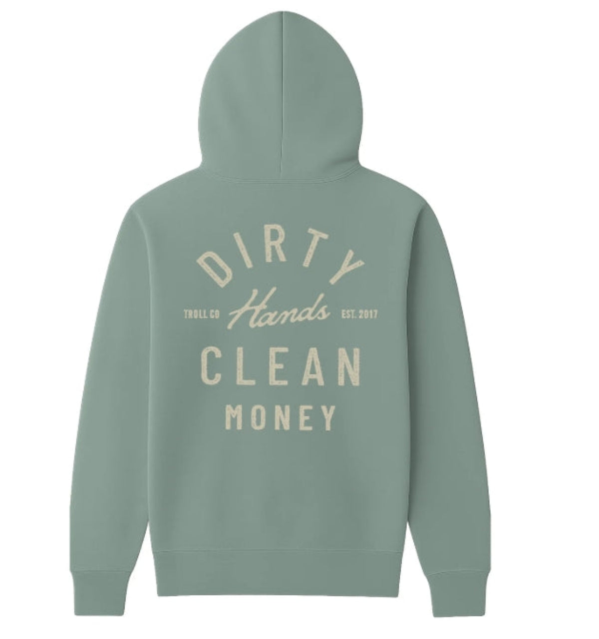 Troll Co. Women's "Dirty Hands Clean Money" Classic Juno Hoodie - Work World - Workwear, Work Boots, Safety Gear