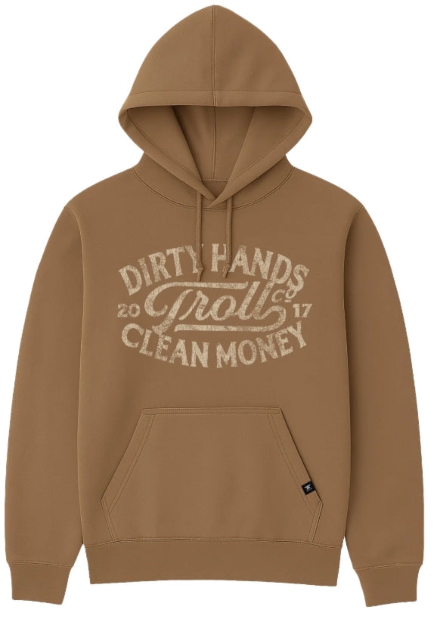 Troll Co. Women's "Dirty Hands Clean Money" Classic Model T Hoodie - Work World - Workwear, Work Boots, Safety Gear