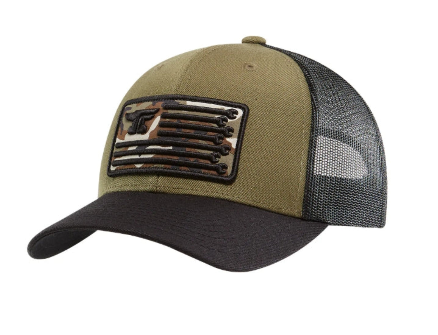 Troll Co. Anvil Flagship Graphic Curved Bill Cap - Work World - Workwear, Work Boots, Safety Gear