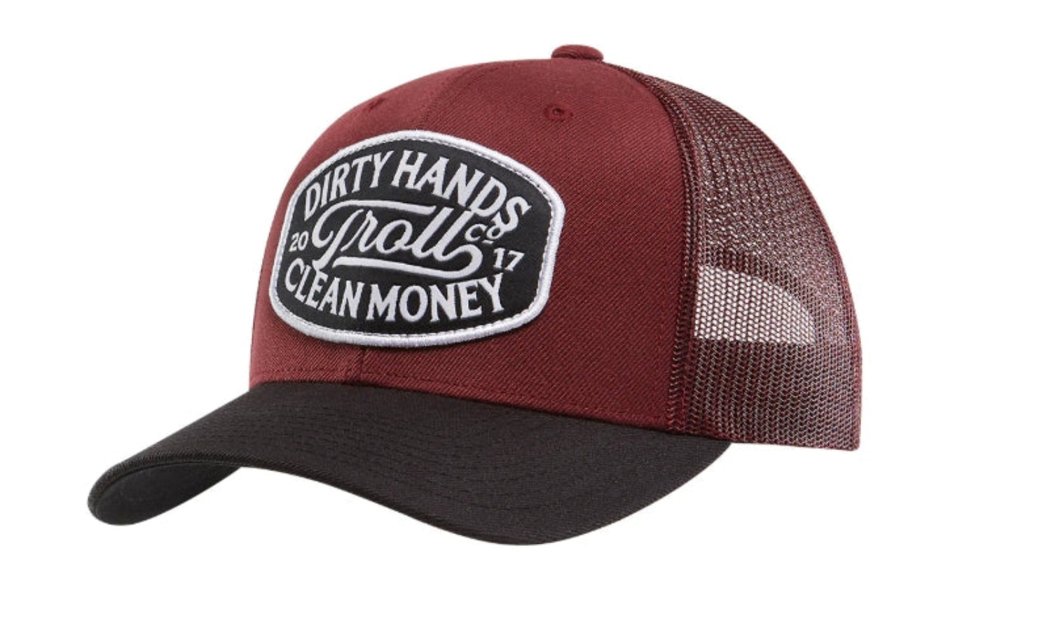 Troll Co. "Dirty Hands Clean Money" Model T Graphic Curved Bill Cap - Work World - Workwear, Work Boots, Safety Gear
