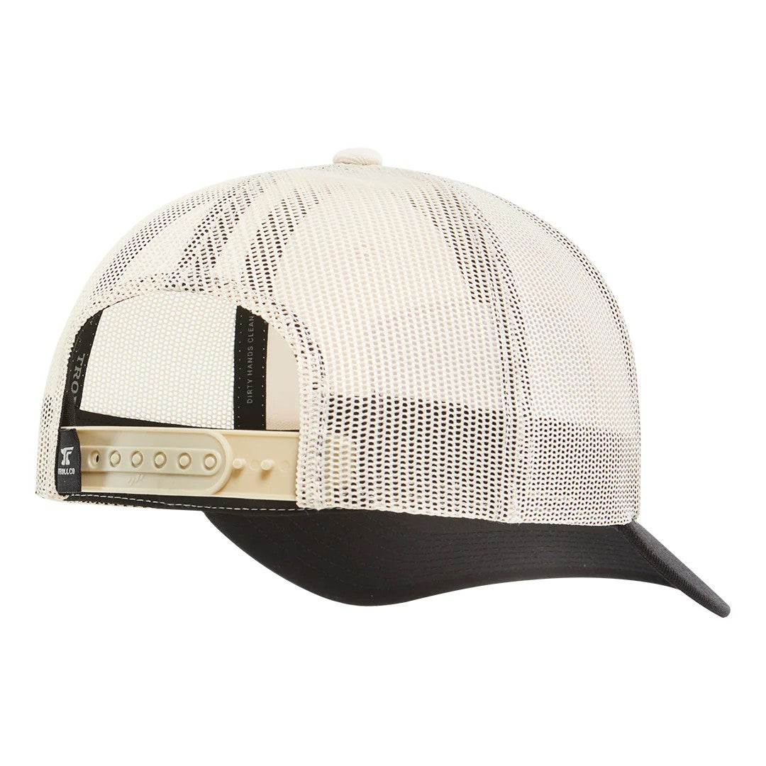 Troll Co. "Support Blue Collar" Worn Proud Patch Curved Brim Cap