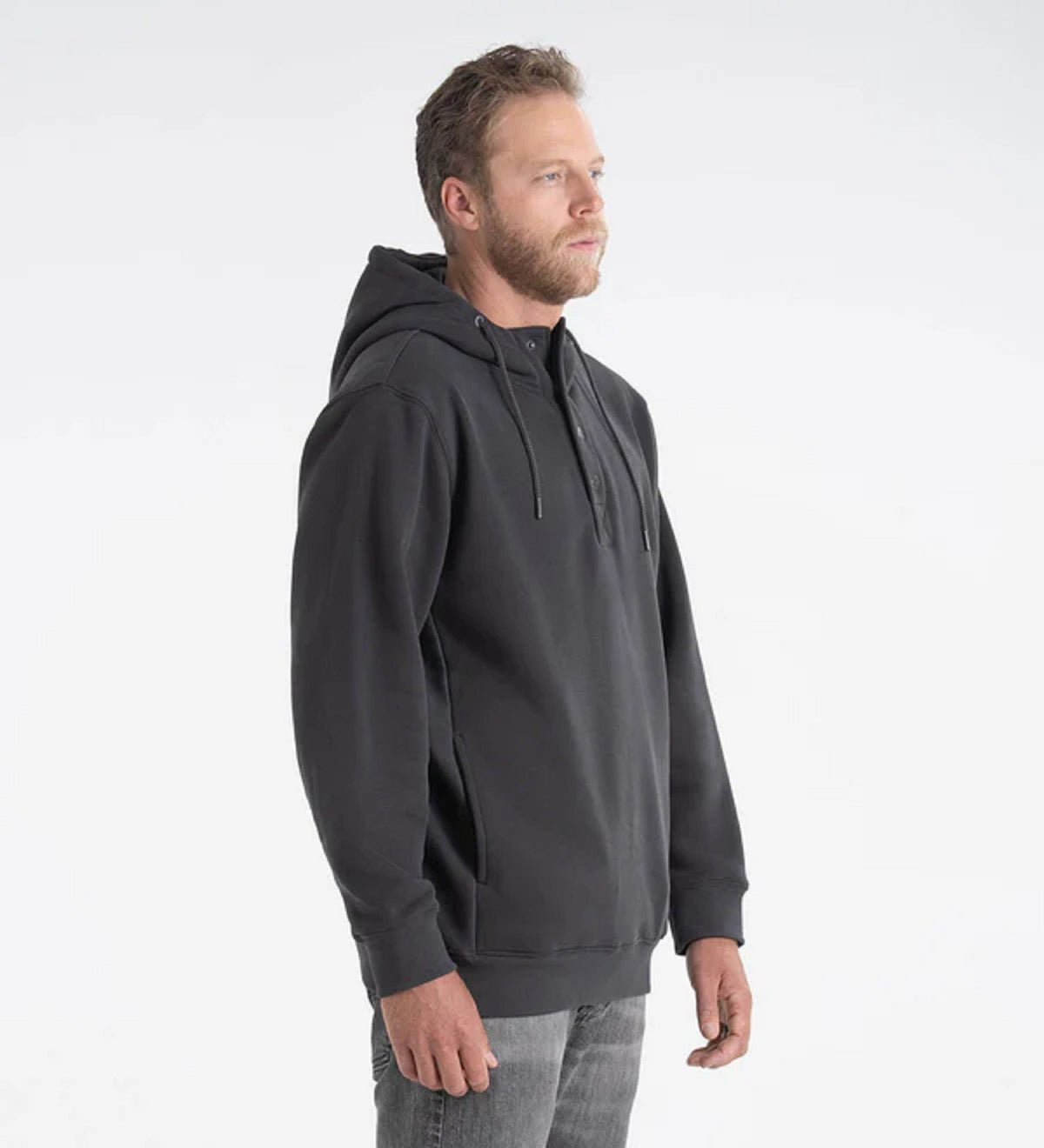 Thorogood Men's Snap Neck Heavyweight Hoodie Sweatshirts & Hoodies Thorogood