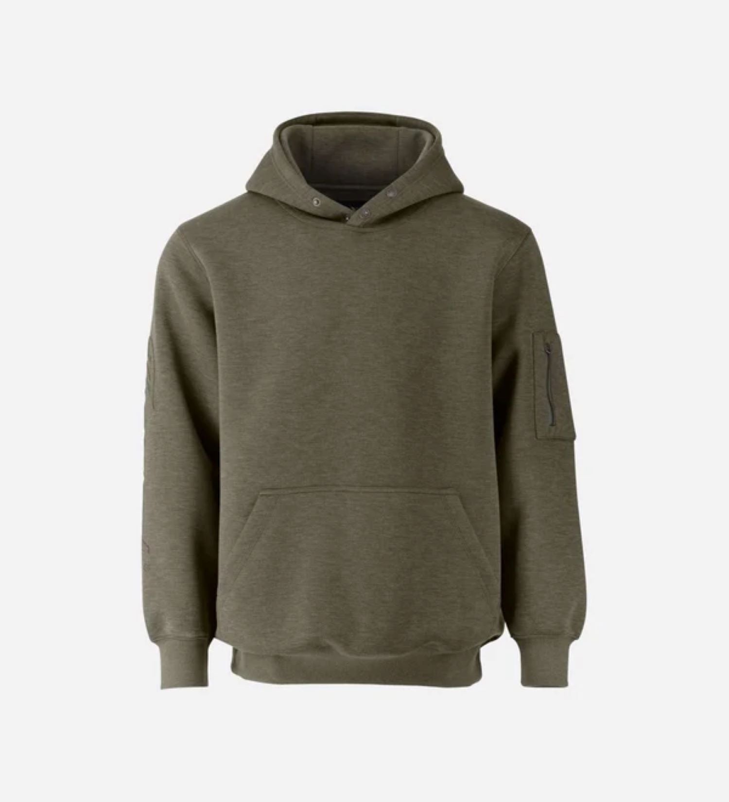 Thorogood Men's Durable Water Repellent Performance Logo Hoodie Sweatshirts & Hoodies Thorogood Tea Leaf Heather 2XL Reg