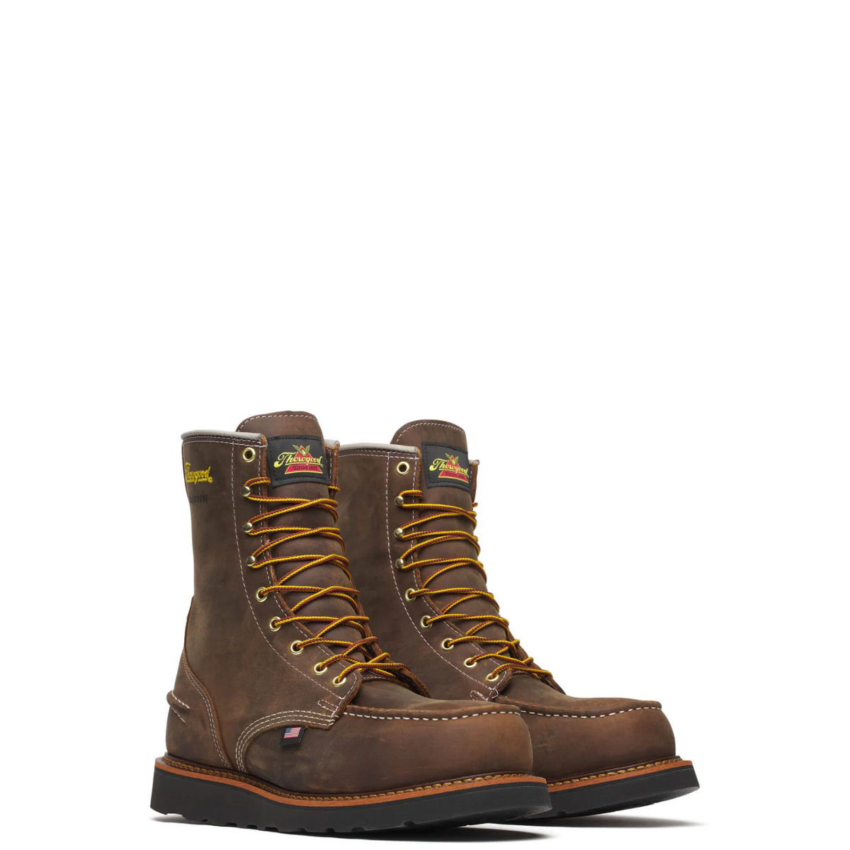 Thorogood Men's 1957 Series Wedge 8" Waterproof Moc Toe Steel Toe Boot - Work World - Workwear, Work Boots, Safety Gear