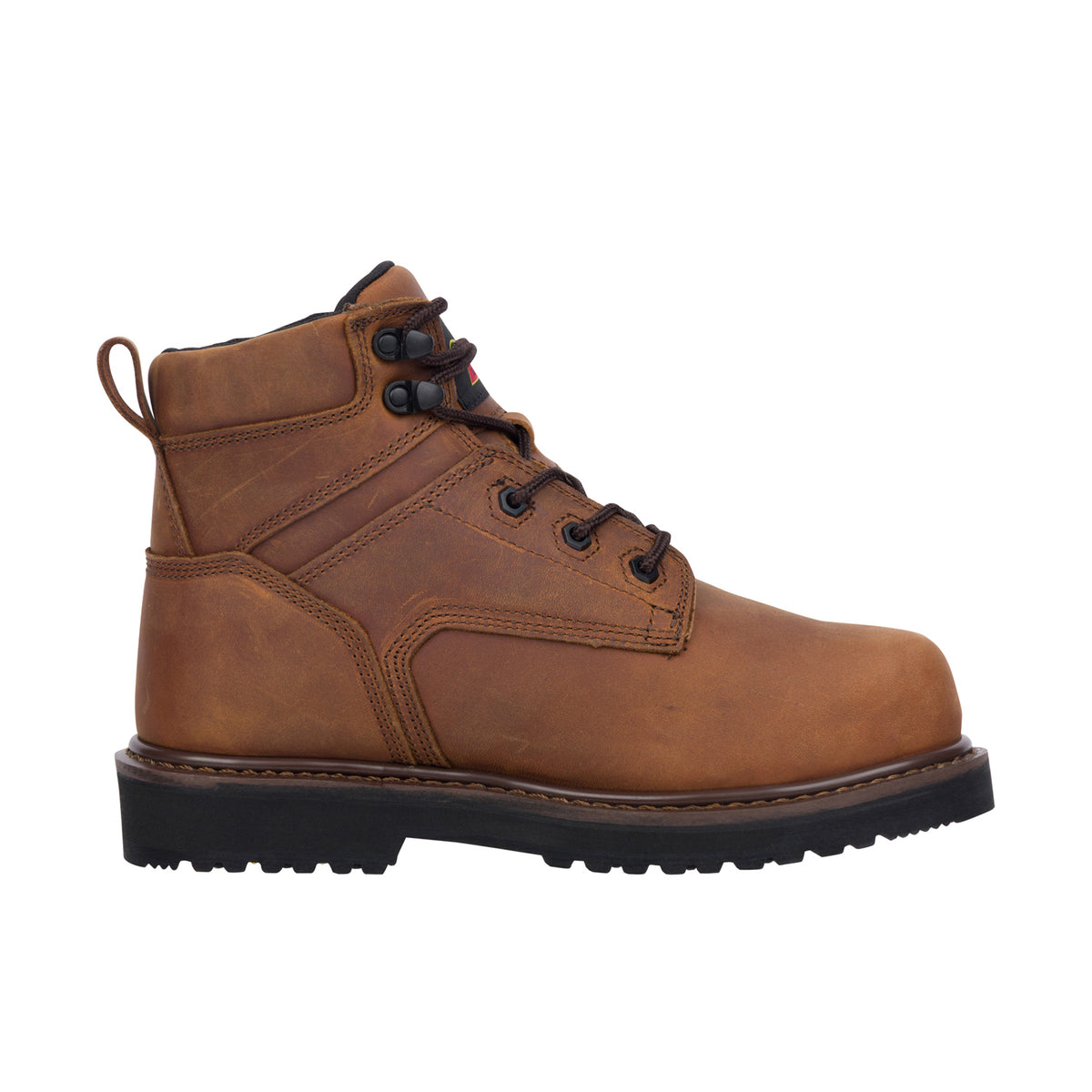 Thorogood Men's Jobsite 6 Inch I-Met Comp Toe Work Boots Thorogood Crazy Horse 10 M