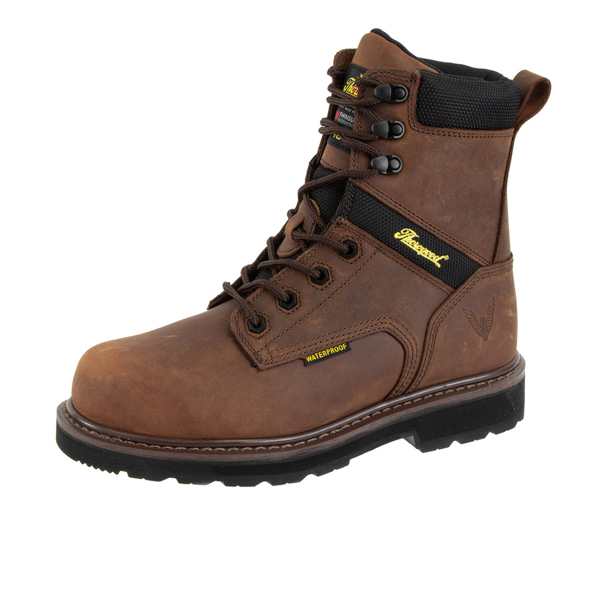 Thorogood Men's JobSite Series Wildcat 8 Inch Comp Toe Boot Work Boots Thorogood