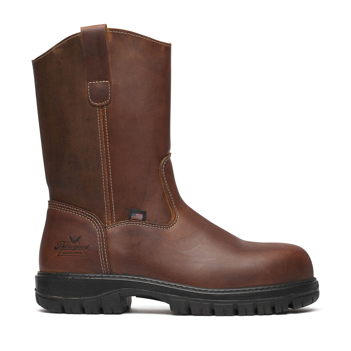 Thorogood Men's Genesis Unlined Wellington 11" Comp Toe Work Boot
