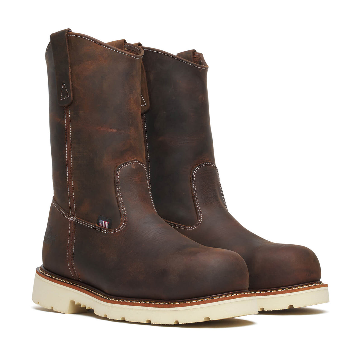Thorogood Men's American Heritage 11" MAXWear 90 Wellington Steel Toe Work Boot Work Boots Thorogood