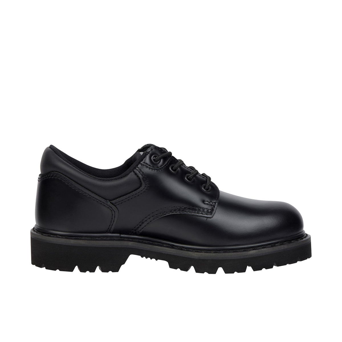 Thorogood Men's Uniform Classics Safety Toe Oxford Steel Toe Work Shoe Work Shoes Thorogood Black 10 M