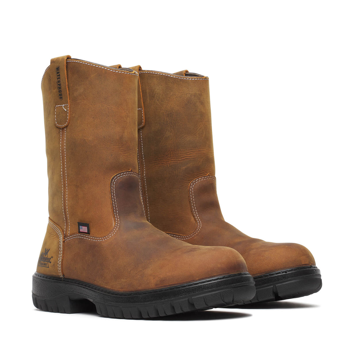 Thorogood Men's Genesis Series Wellington Waterproof 11" Comp Soft Toe Work Boot Work Boots Thorogood