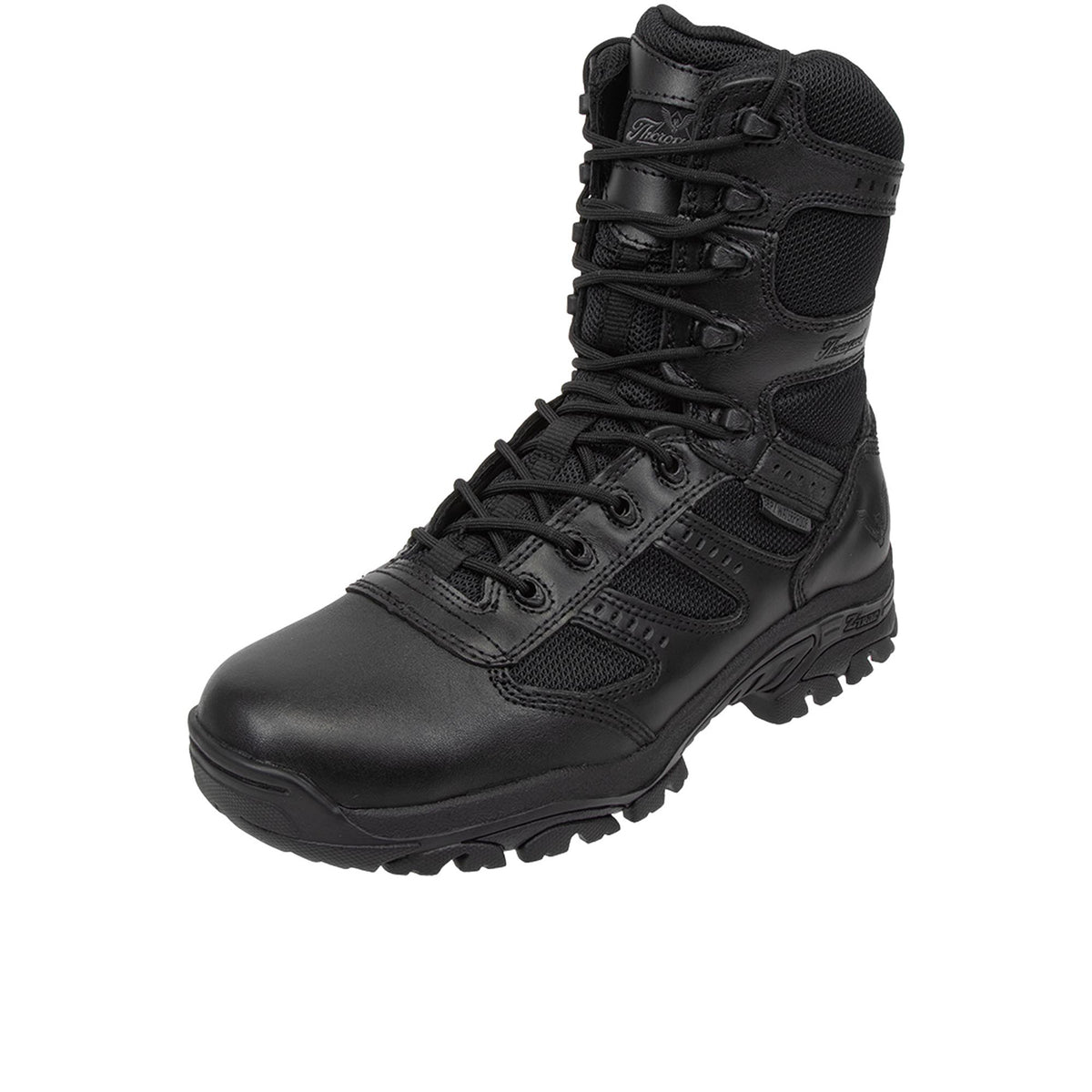 Thorogood Men's The Deuce Series Waterproof 8" Tactical Side Zip Soft Toe Work Boots Thorogood