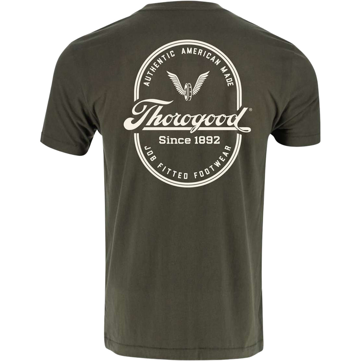 Thorogood Men's American Short Sleeve Pocket T-Shirt USA Made