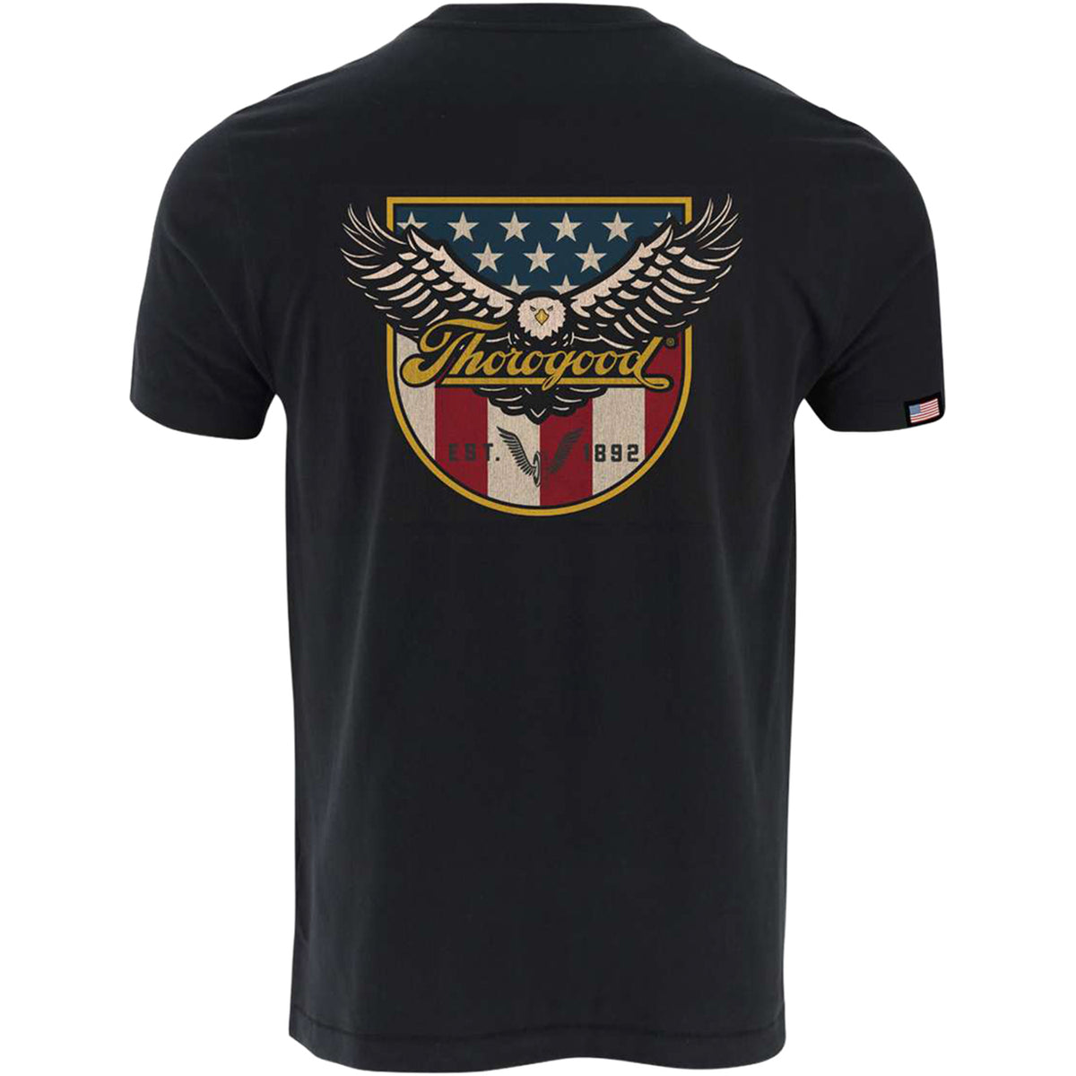 Thorogood Men's Eagle Shield Short Sleeve Pocket T-Shirt USA Made