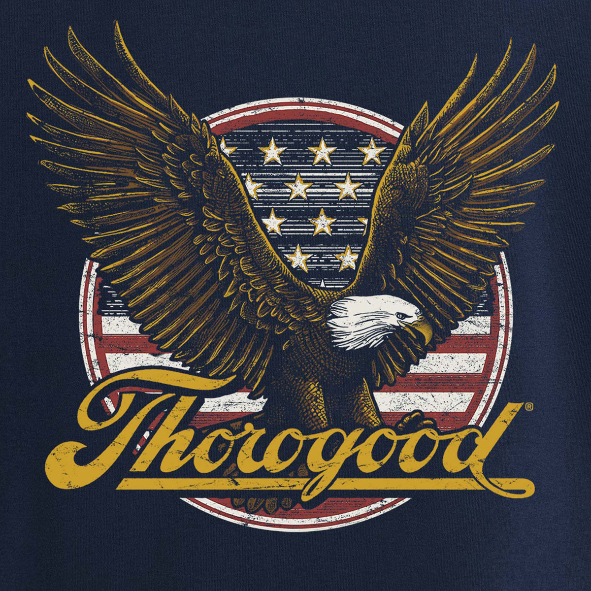 Thorogood Men's Freedom Eagle Pullover Hooded Sweatshirt Sweatshirts & Hoodies Thorogood
